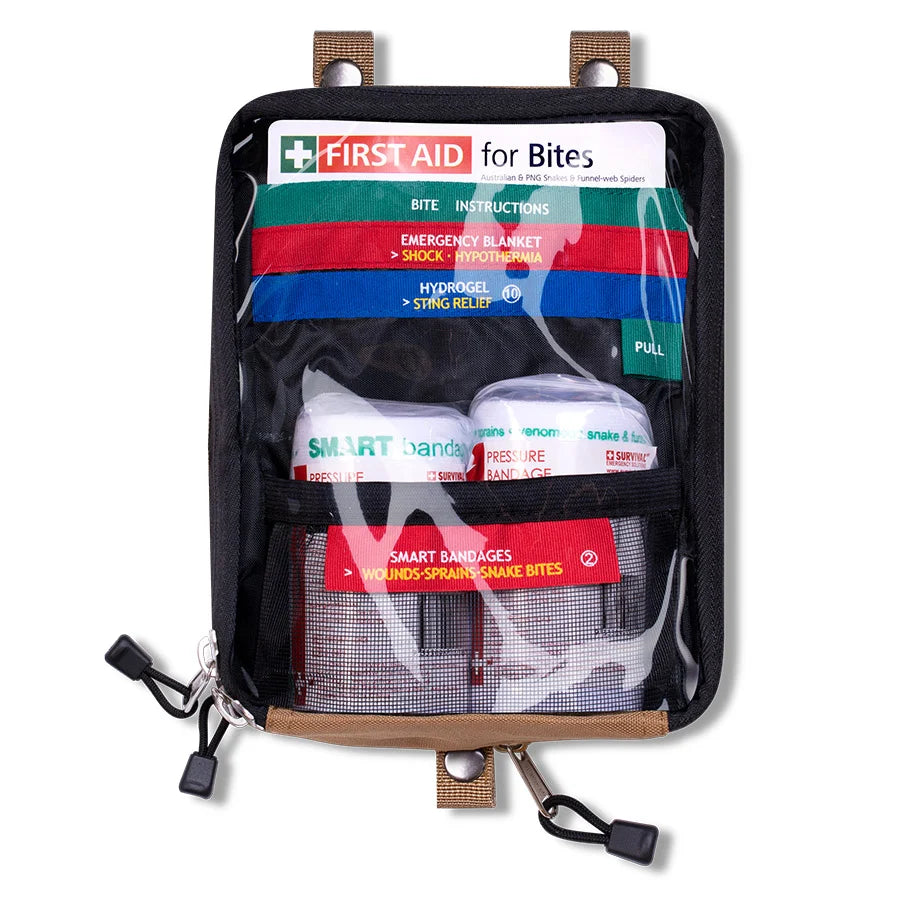 SURVIVAL Erste-Hilfe-Set für Outdoor, Wandern und Remote - First Aid KIT