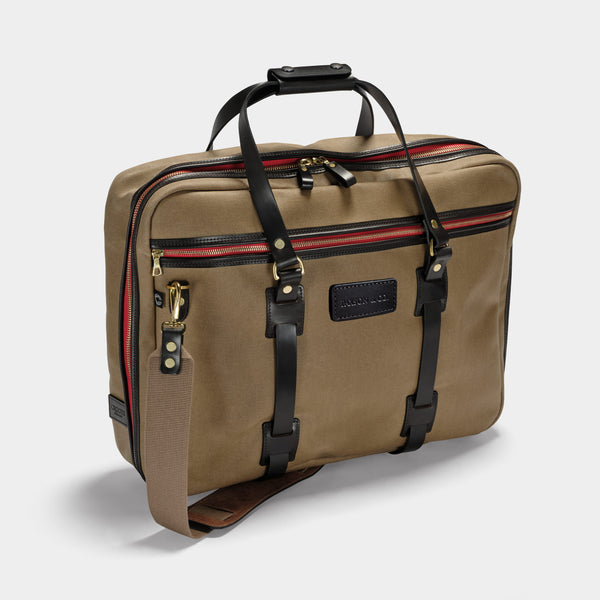 Croots Vintage Canvas Flight bag - Weekender - Sand