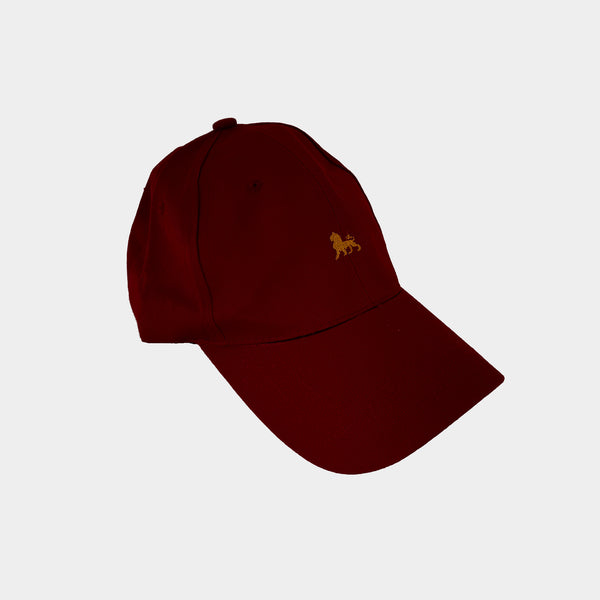 Baseball Cap Lion - red